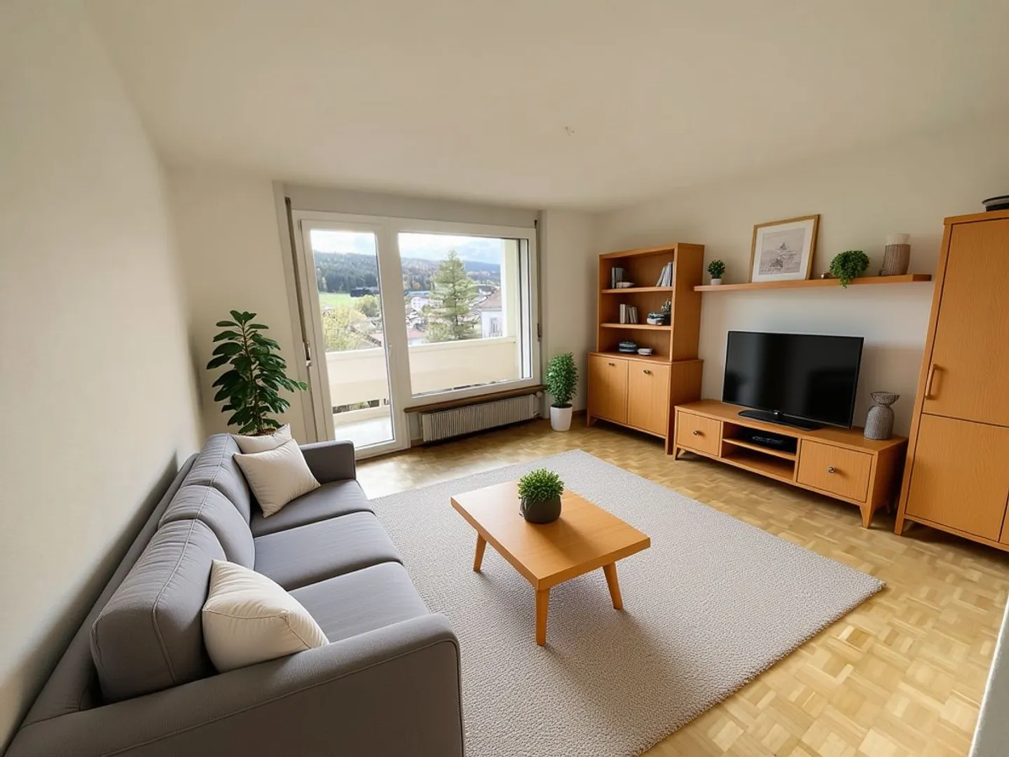 Joli appartement de 3 pièces à louer - proximité centre, écoles et nature - Photo 2 sur 6
