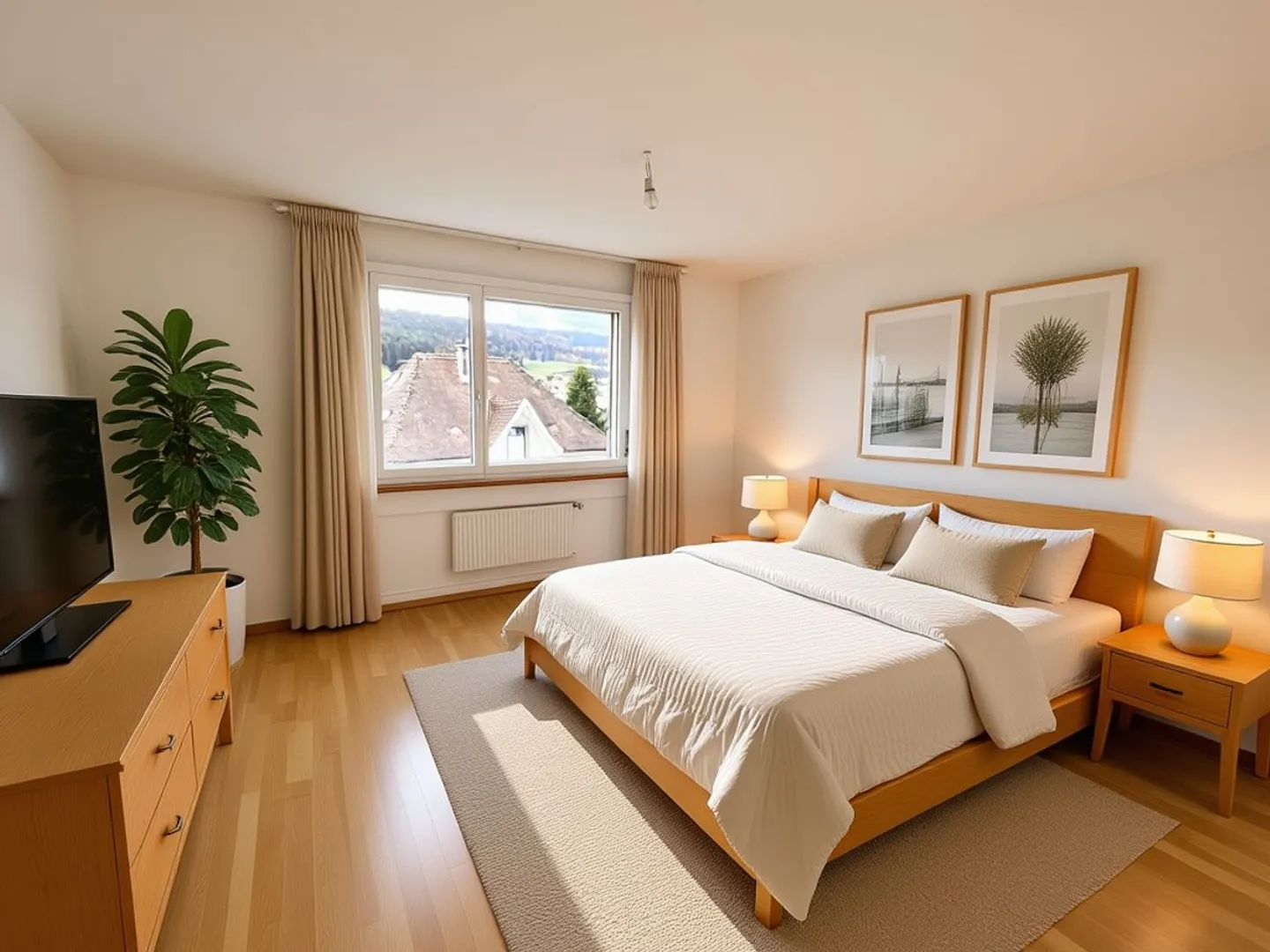 3-room apartment for rent with balcony - Photo 3 of 6