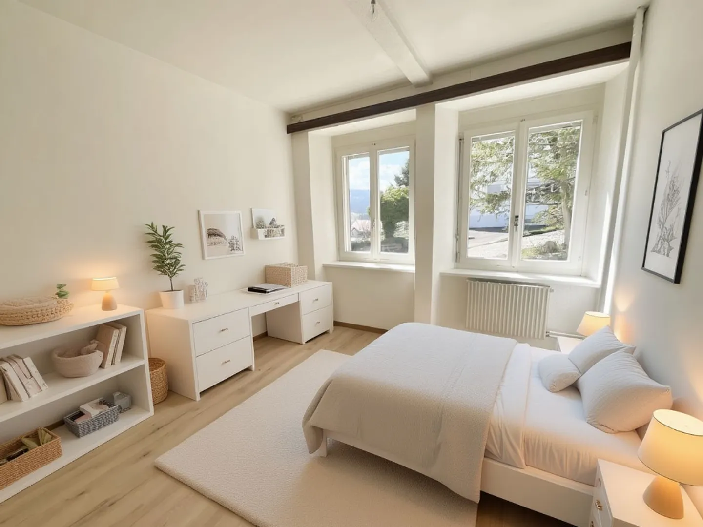 Bel appartement de 4 pièces au rez-de-chaussée - Photo 2 sur 6