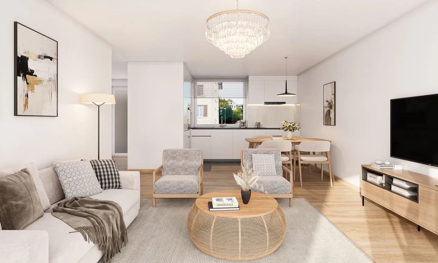 Appartements neufs de 2.5 pièces avec Loggia - Photo 1 sur 2