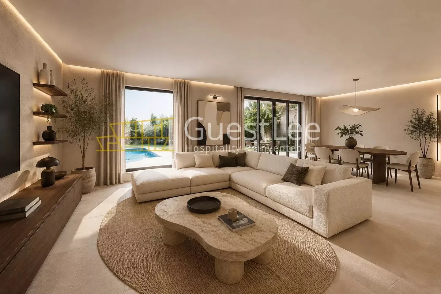 Stunning home with swimming pool and large garden in the heart of the Geneva countryside - Photo 4 sur 13