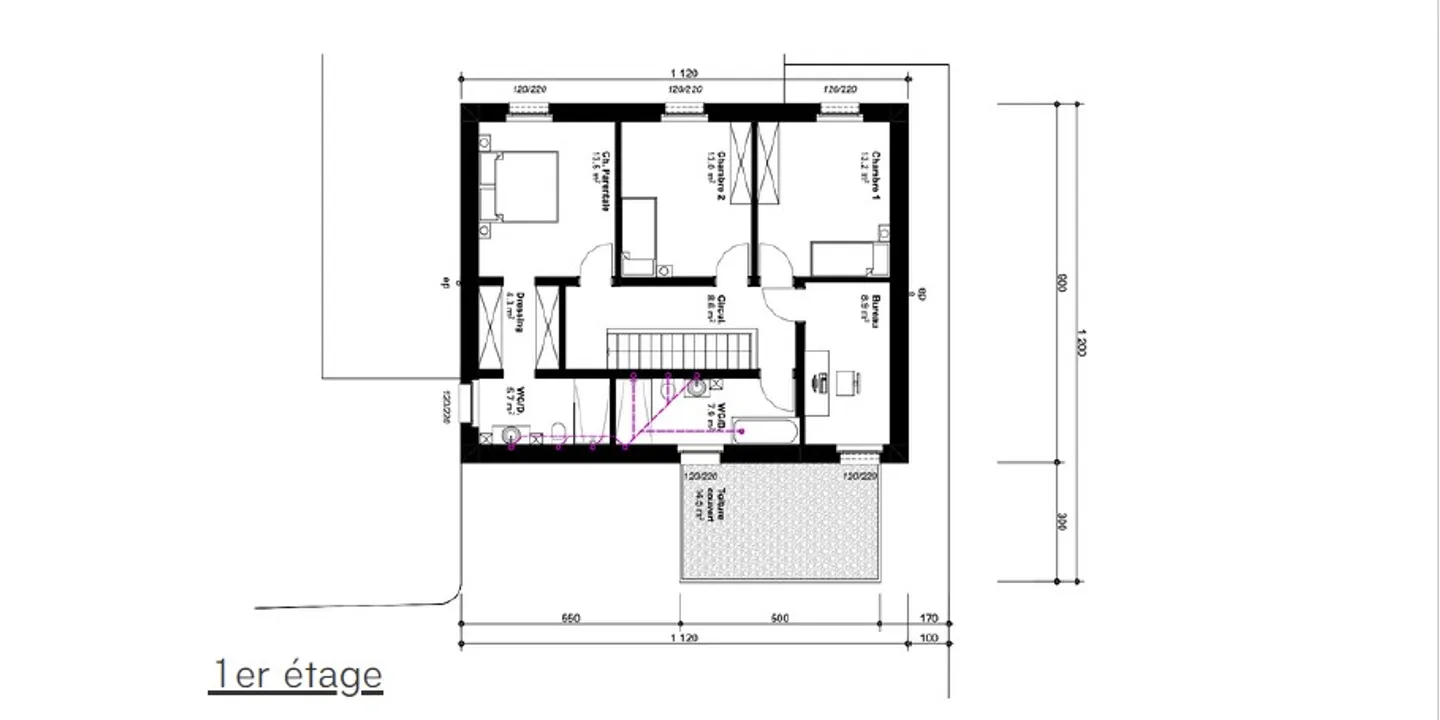 Terrain à bâtir pour 3 villas - Photo 4 sur 4