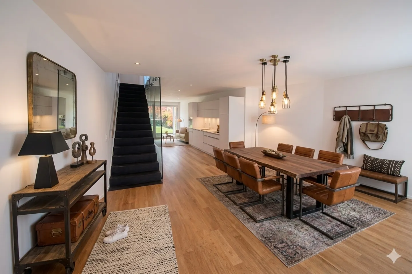 Magnificent bright triplex of 4.5 rooms with terrace in Porrentruy - Photo 2 of 13