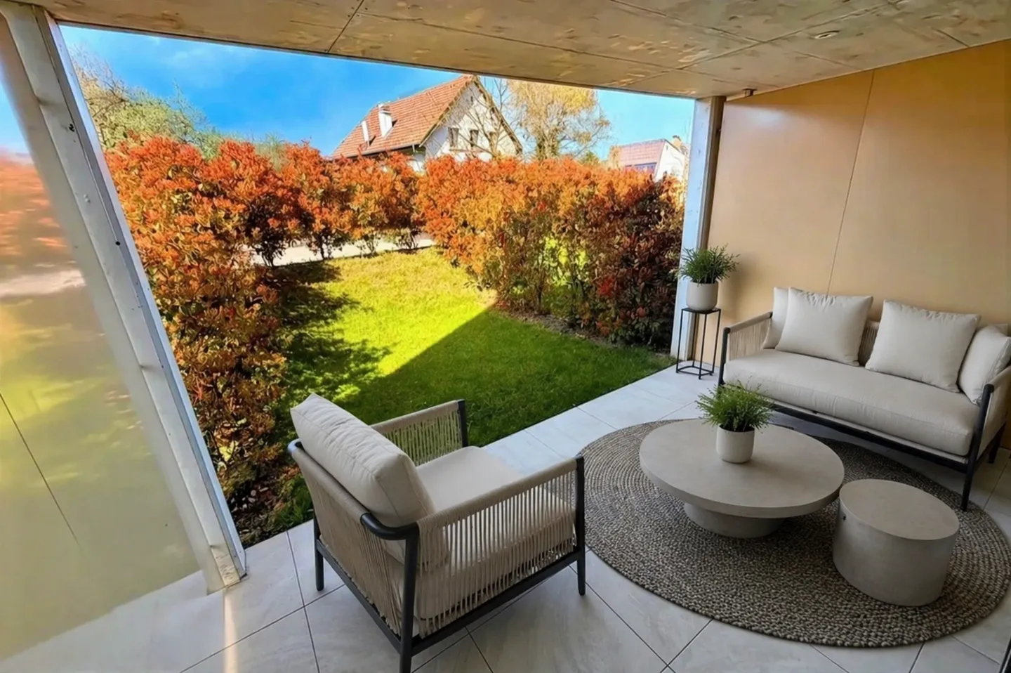 Magnificent bright triplex of 4.5 rooms with terrace in Porrentruy - Photo 3 of 13