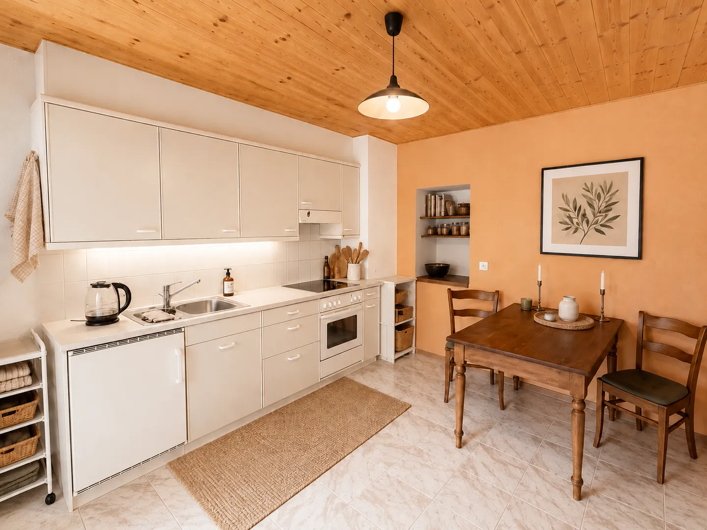 Appartamento affascinante di 3,5 stanze di 85 m² con stufa a legna — Prezzo attraente - Foto 4 di 13