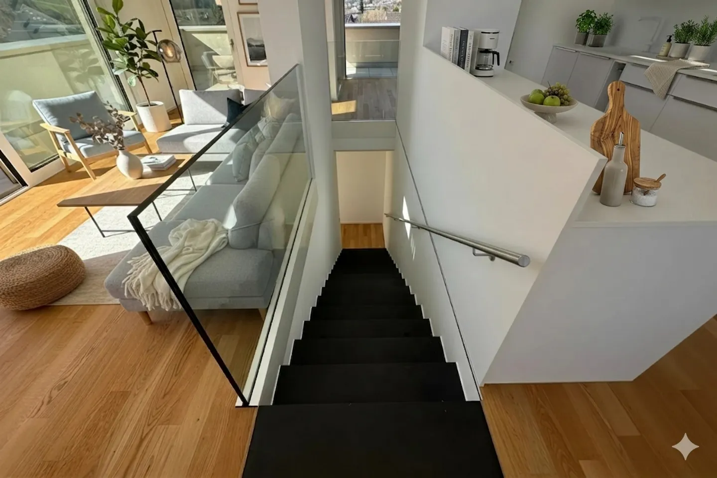 Magnificent duplex with large 36 m² terrace, bright and modern - Photo 6 of 13