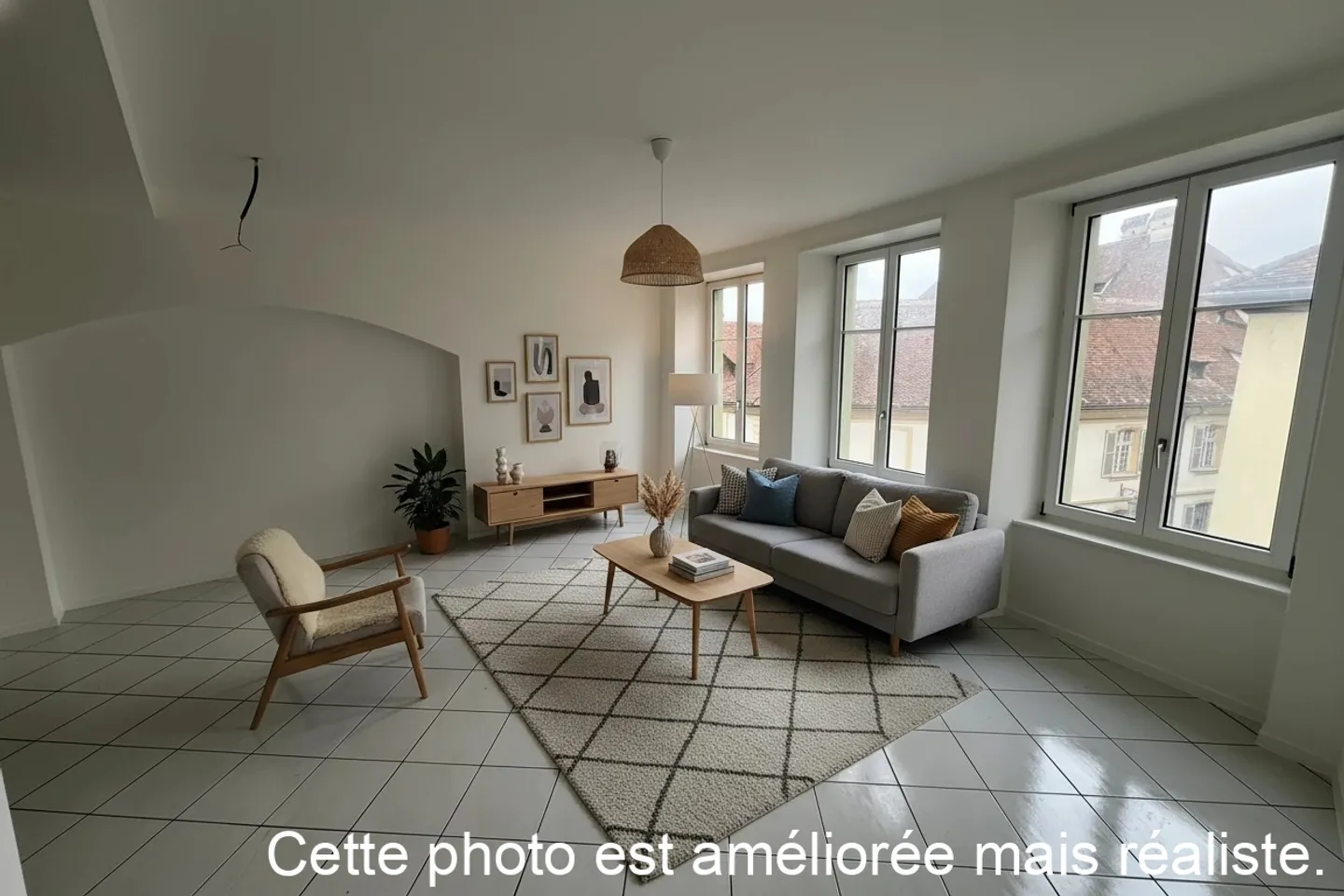 Charming 2.5 rooms in the heart of Porrentruy - Photo 2 of 13