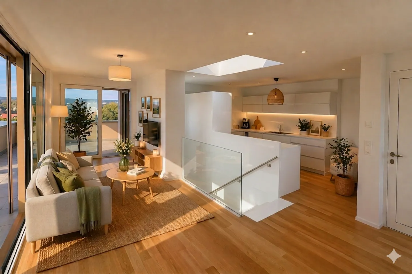 Magnificent duplex with large 36 m² terrace, bright and modern - Photo 1 of 13