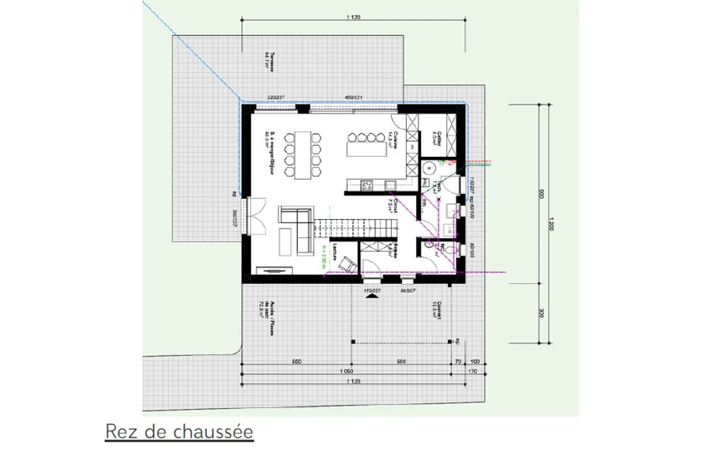 Terrain à bâtir pour 3 villas - Photo 3 sur 4