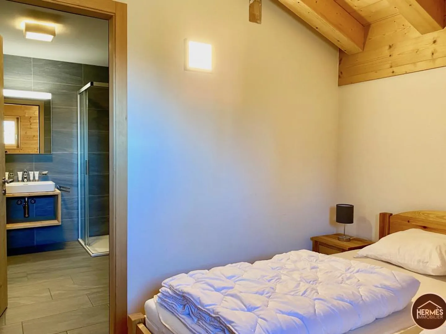 Superbo attico duplex / ski-in & ski-out sulle piste di Veysonnaz - Foto 11 di 13