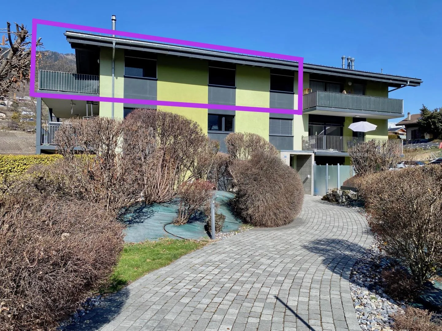 For rent - Superb 3.5 room penthouse with terrace and panoramic view in Savièse - Photo 3 of 13