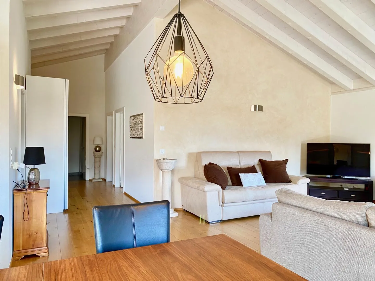 In affitto - Splendido attico di 3,5 locali con terrazza e vista panoramica a Savièse - Foto 12 di 13