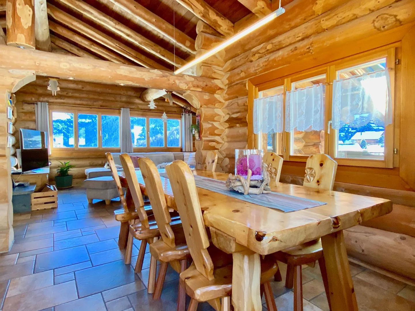 Wunderschönes Chalet-Villa in Nendaz - Ruhe, Aussicht, Komfort und Natur - Foto 9 von 13