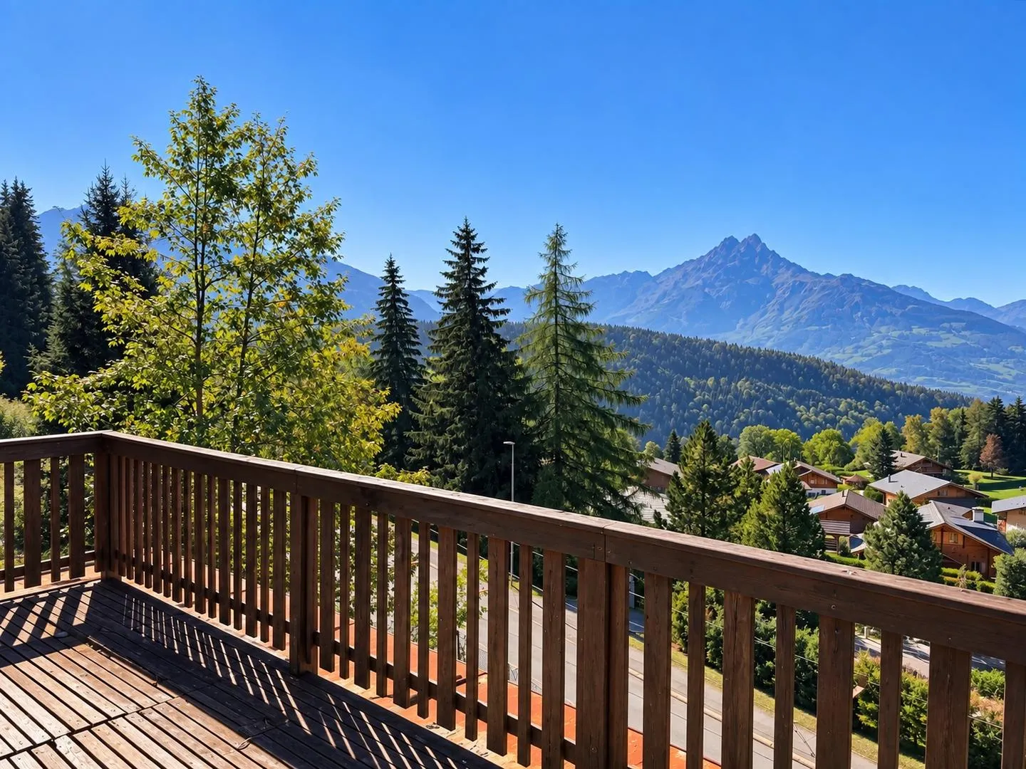 Grande chalet di carattere da ristrutturare a Villars-sur-Ollon, vista magnifica - Foto 9 di 13