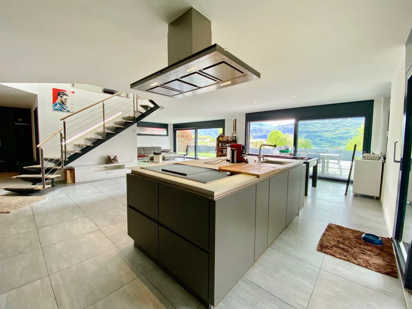 Contemporary architect-designed villa with exceptional view in Ormône (Savièse) - Photo 7 of 13