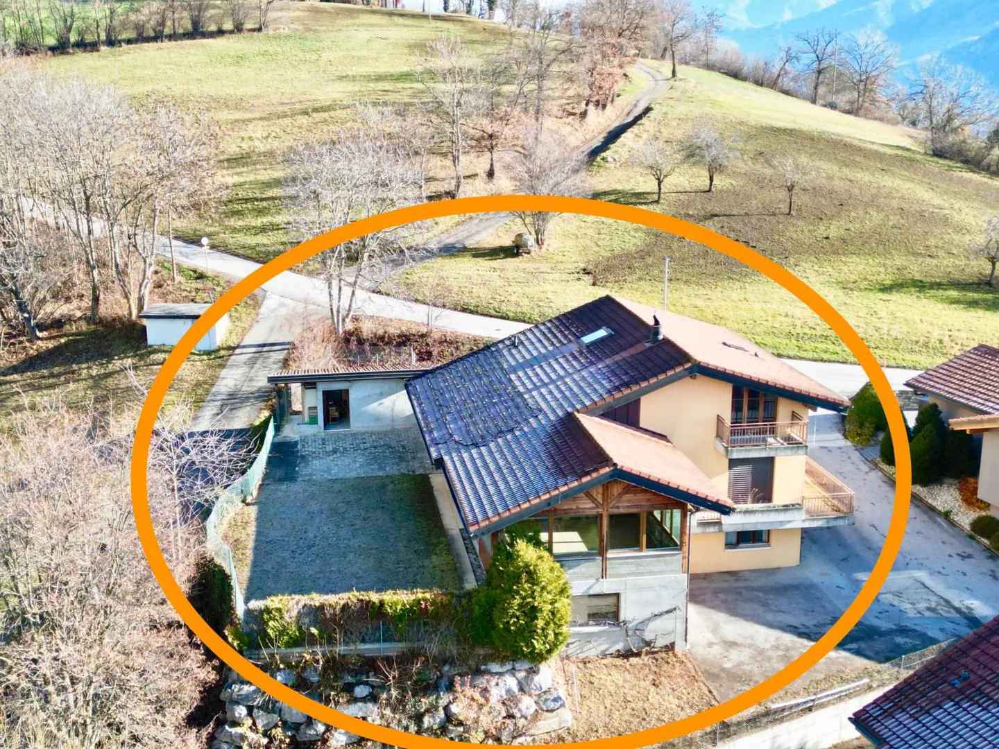 Magnifique maison/villa de caractère de 7.5 pièces à Chandolin sur Savièse - Photo 3 sur 13