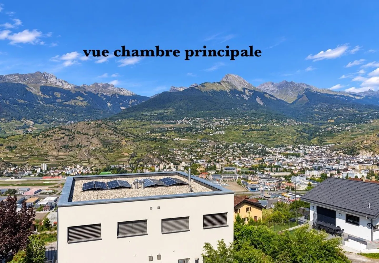 Magnifique villa de 4.5 pièces à Salins - Élégance, calme et vue sur la plaine du Rhône - Photo 13 of 13