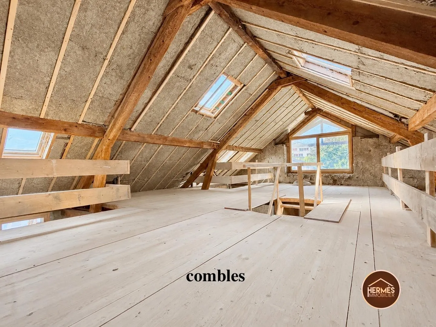 Exceptionnelle maison de 237m2 - potentiel loft ou 7.5 pièces à Saint-Pierre-de-Clage - Photo 6 of 13