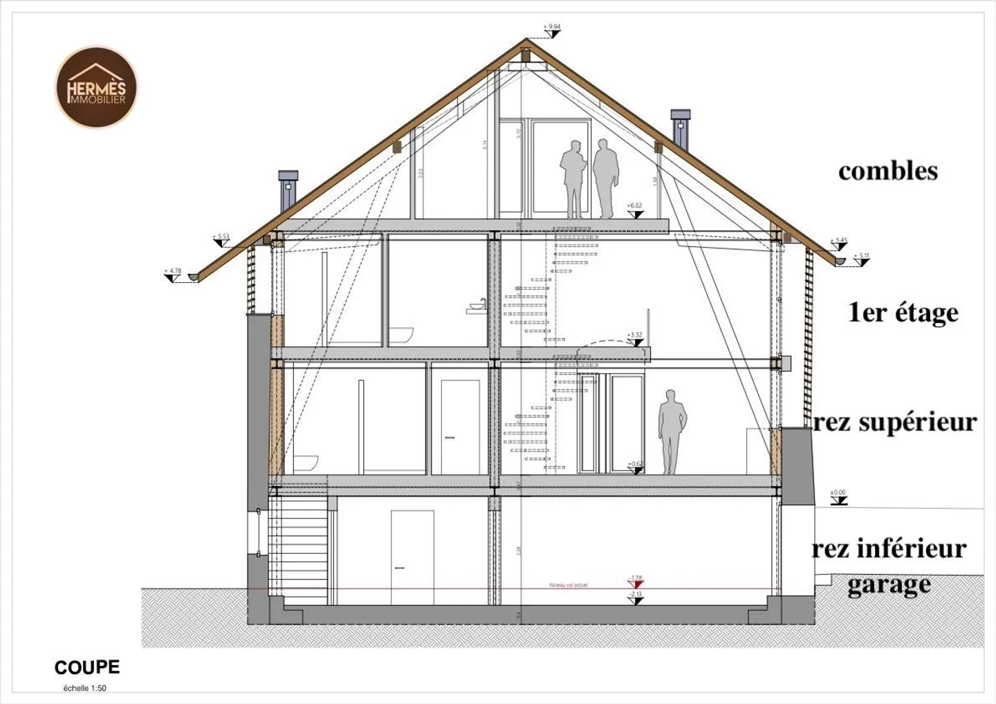 Exceptionnelle maison de 237m2 - potentiel loft ou 7.5 pièces à Saint-Pierre-de-Clage - Photo 2 of 13