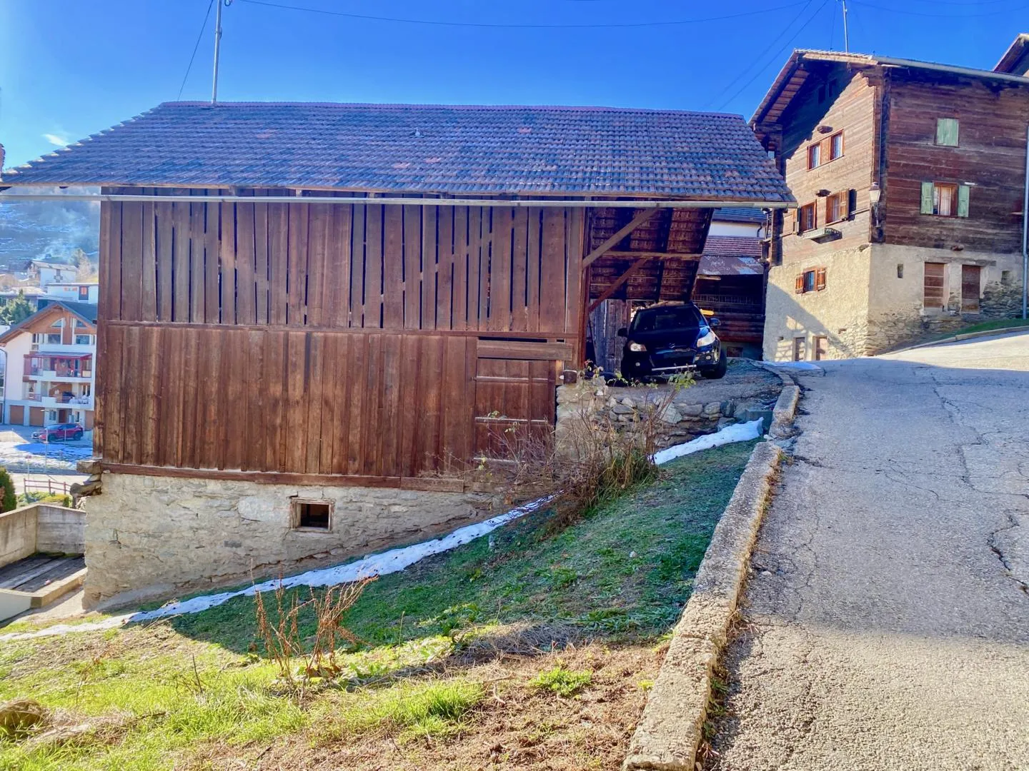 Grange de charme - Projet contemporain clé en main au coeur du vieux village de Vex - Photo 6 sur 13