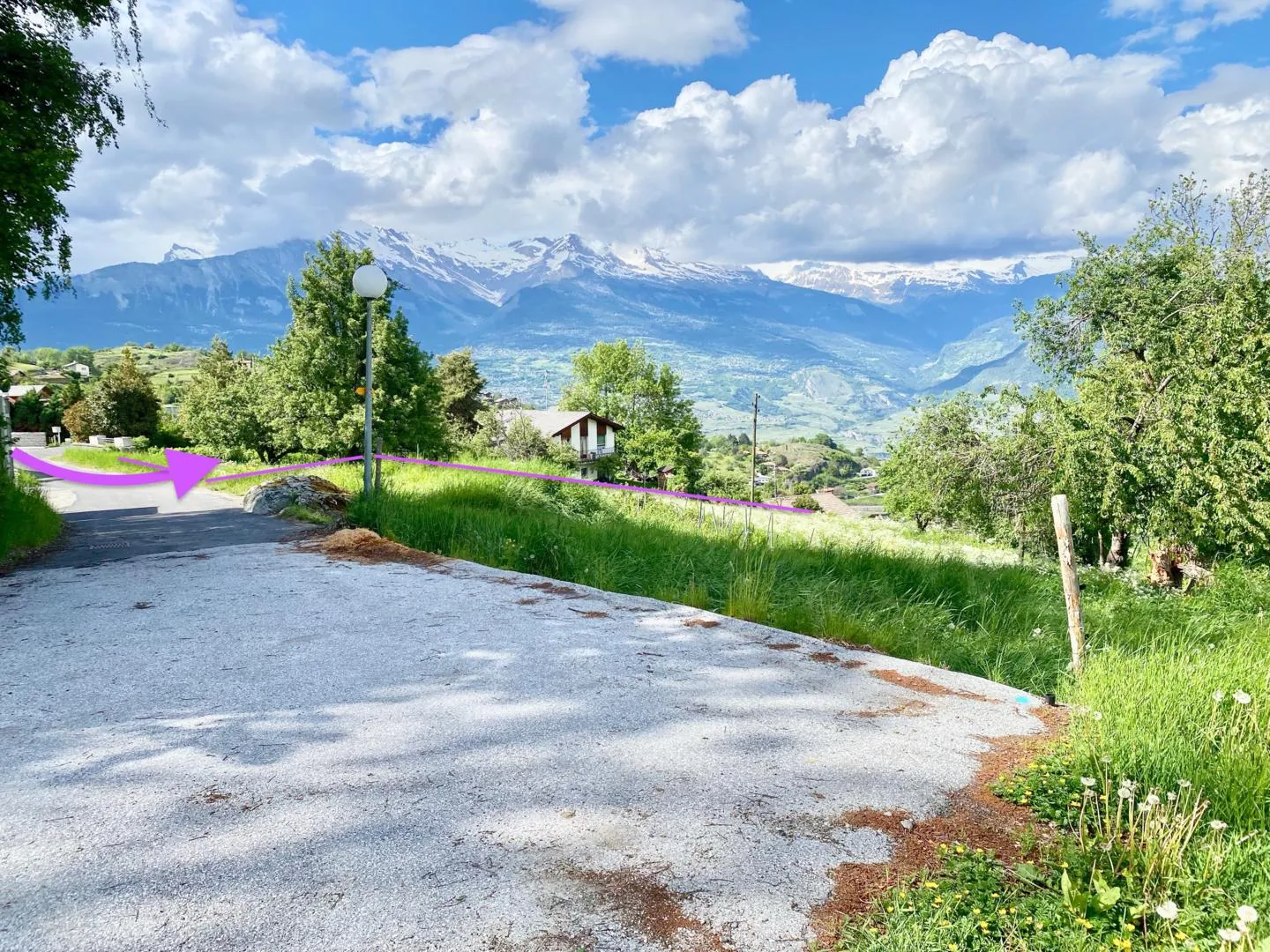 Wunderschönes Baugrundstück - Gemeinde Vex - selten zu verkaufen - Foto 2 von 8