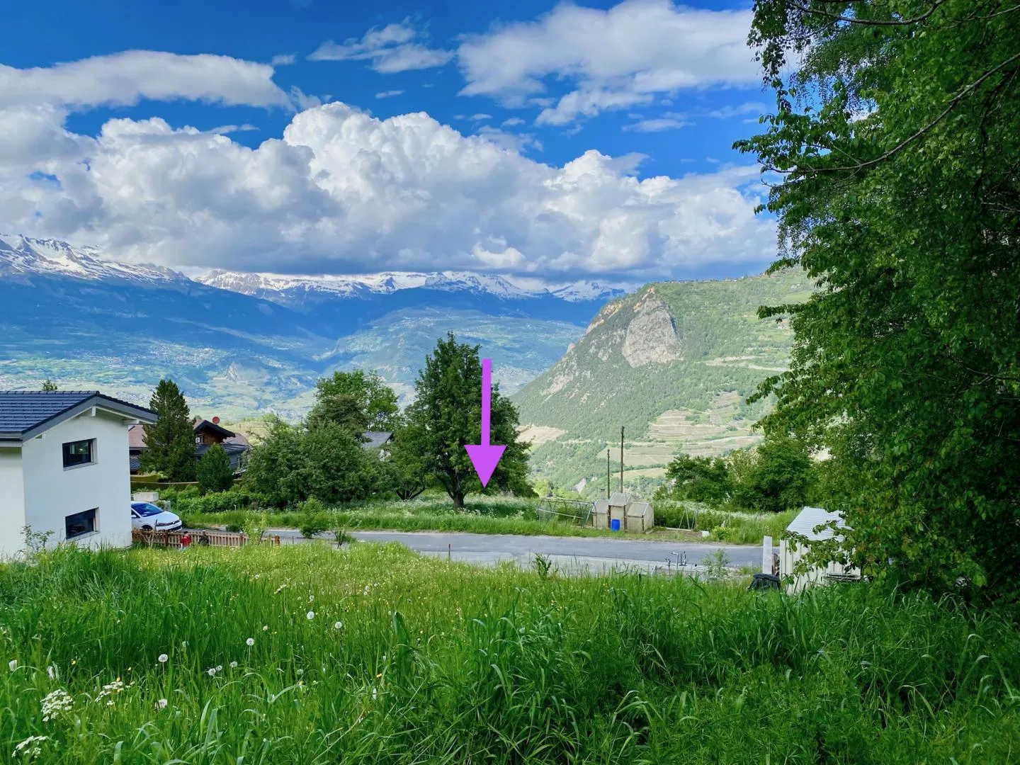 Wunderschönes Baugrundstück - Gemeinde Vex - selten zu verkaufen - Foto 4 von 8