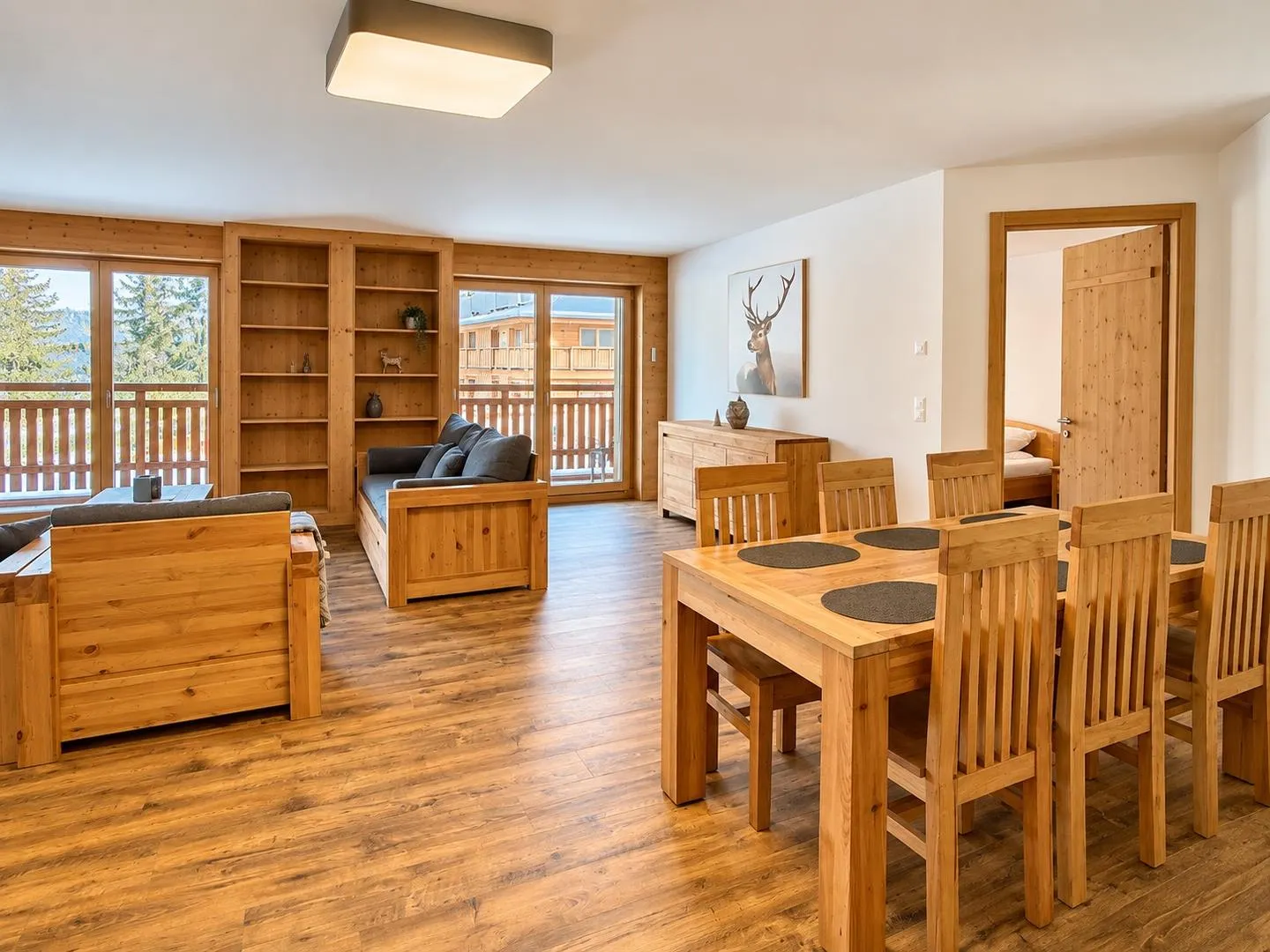 Wunderschöne Ski-in & Ski-out Wohnung an den Pisten von Veysonnaz - Foto 4 von 13