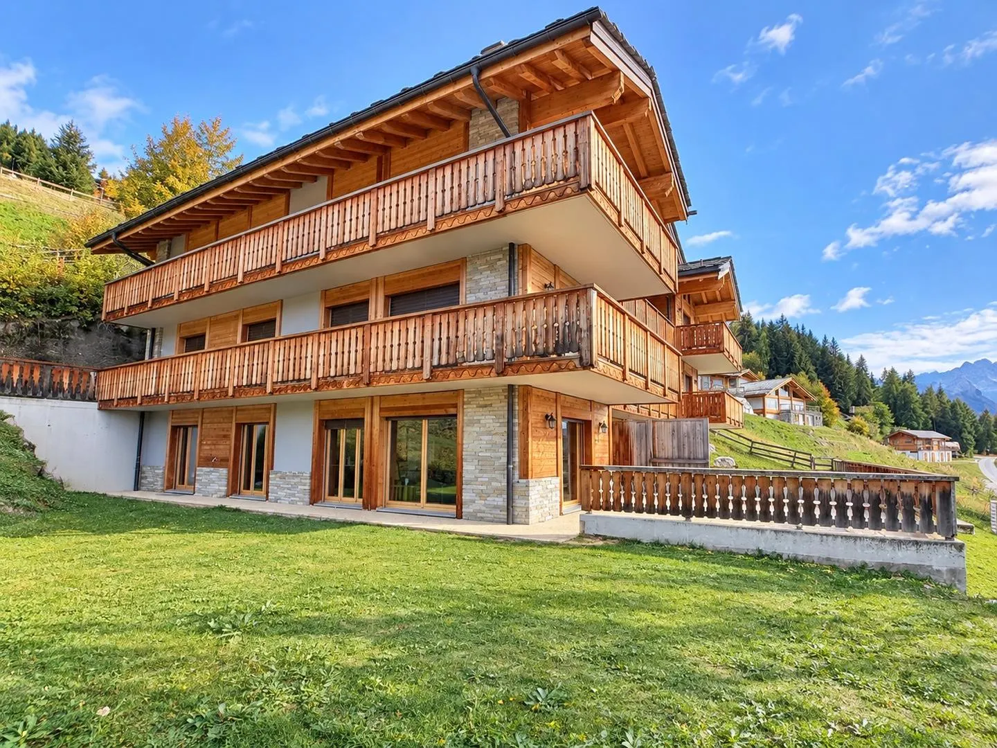Wunderschöne 4,5-Zimmer-Wohnung in Veysonnaz - Ski-in / Ski-out - Panoramaterrasse - Foto 6 von 13