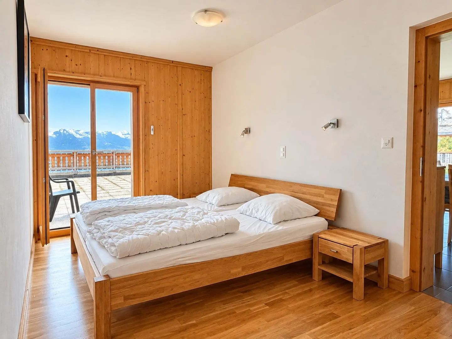 Wunderschöne 4,5-Zimmer-Wohnung in Veysonnaz - Ski-in / Ski-out - Panoramaterrasse - Foto 13 von 13