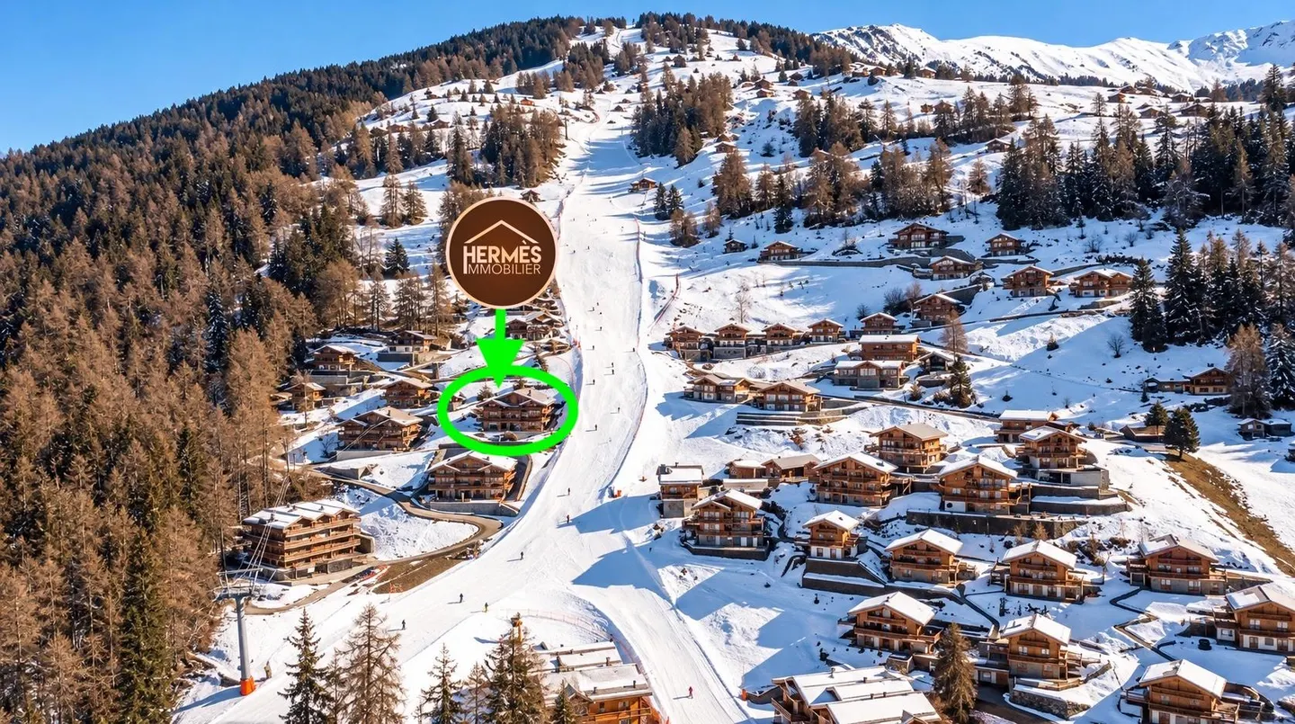 Wunderschöne 4,5-Zimmer-Wohnung in Veysonnaz - Ski-in / Ski-out - Panoramaterrasse - Foto 1 von 13
