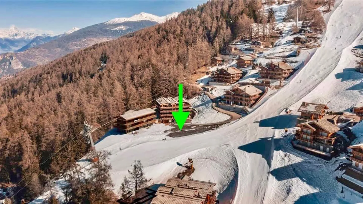 Außergewöhnliche 5,5-Zimmer-Wohnung in Veysonnaz - Ski-in / Ski-out - Foto 4 von 13