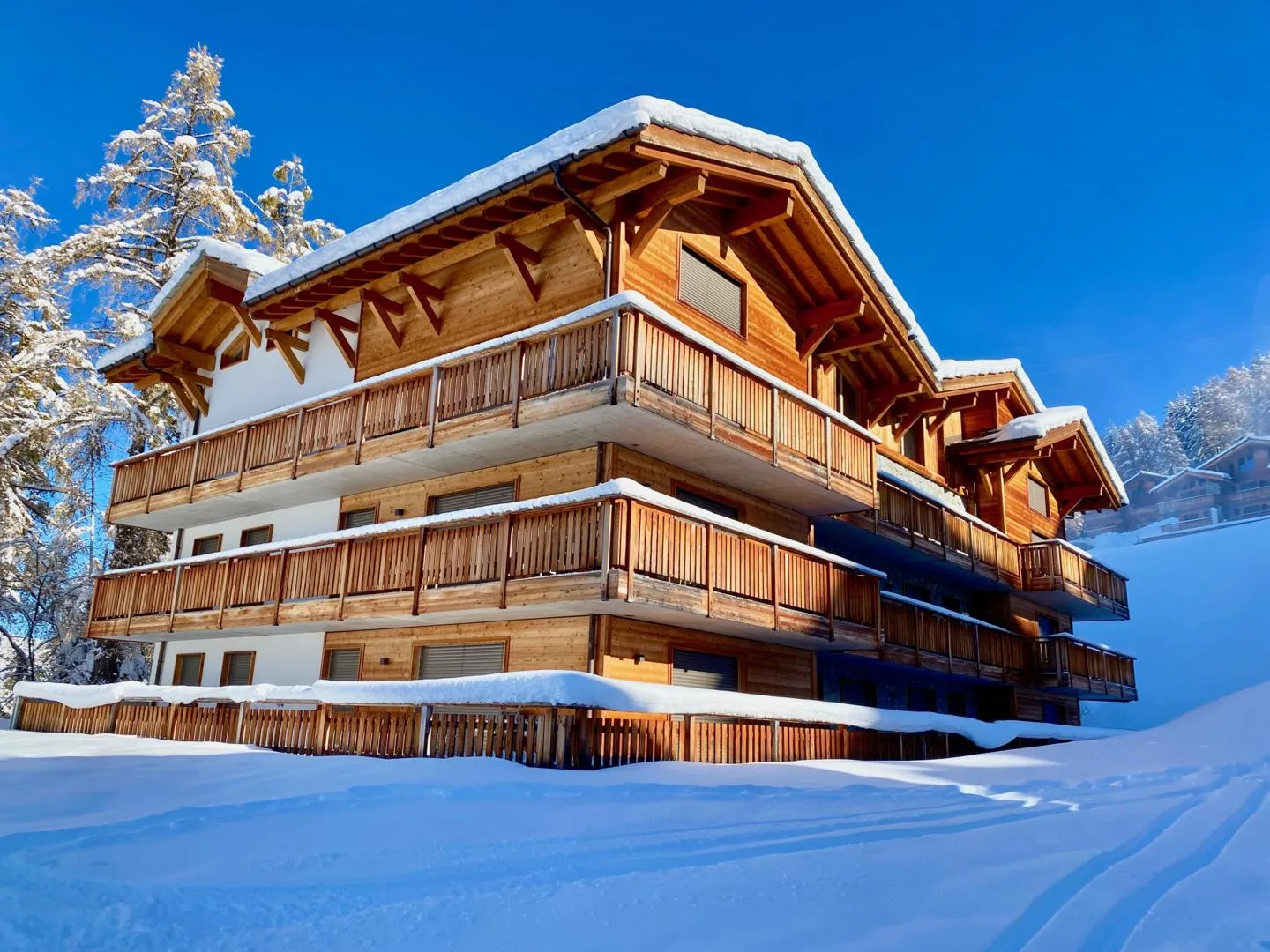 Superb penthouse duplex / ski-in & ski-out on the slopes of Veysonnaz - Photo 2 of 13