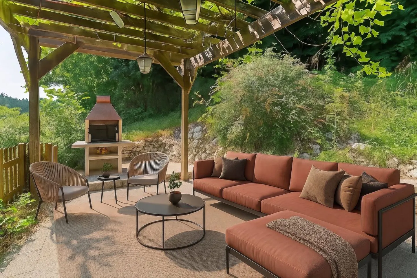 AUSGEZEICHNET: 8,5-Zimmer-Terrassenhaus mit Blick auf die Landschaft - Foto 1 von 11