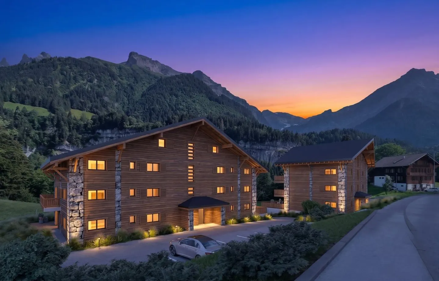 New 4.5-room apartment in Champéry - Main Residence - Sale on plans (lot 19) - Photo 4 of 7