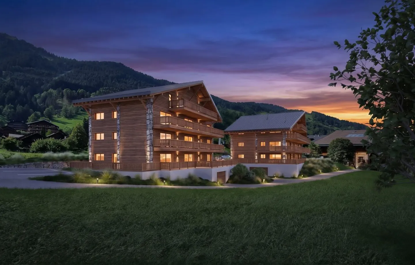 New 3.5-room apartment in Champéry - Main Residence - Sale on plans (lot 42) - Photo 3 of 7