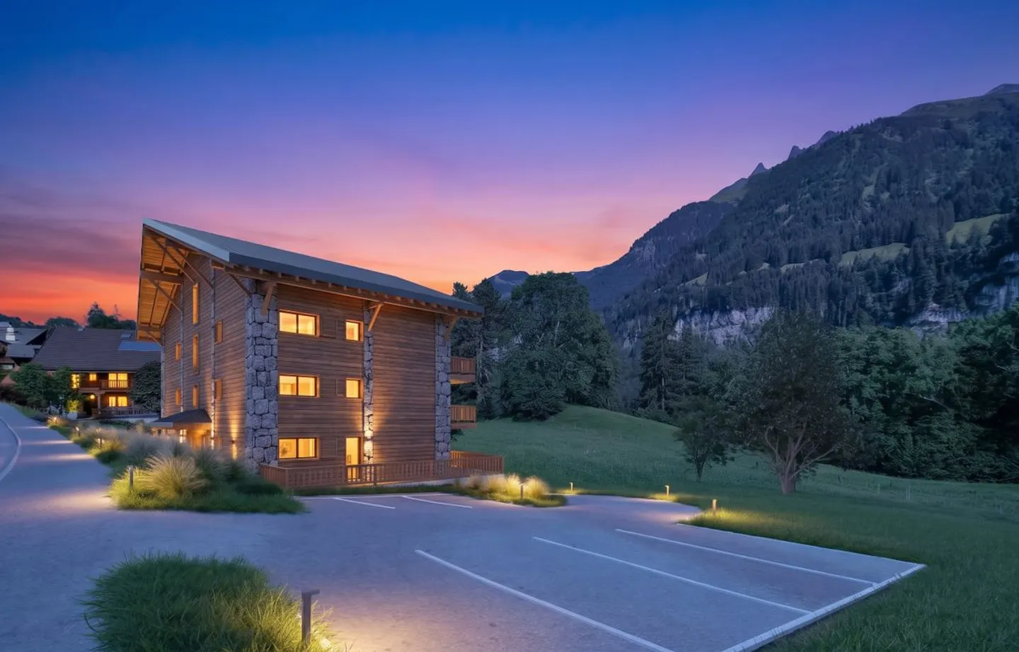 New 4.5-room Duplex Apartment in Champéry - Main Residence - Sale on Plans (lot 46) - Photo 4 of 7