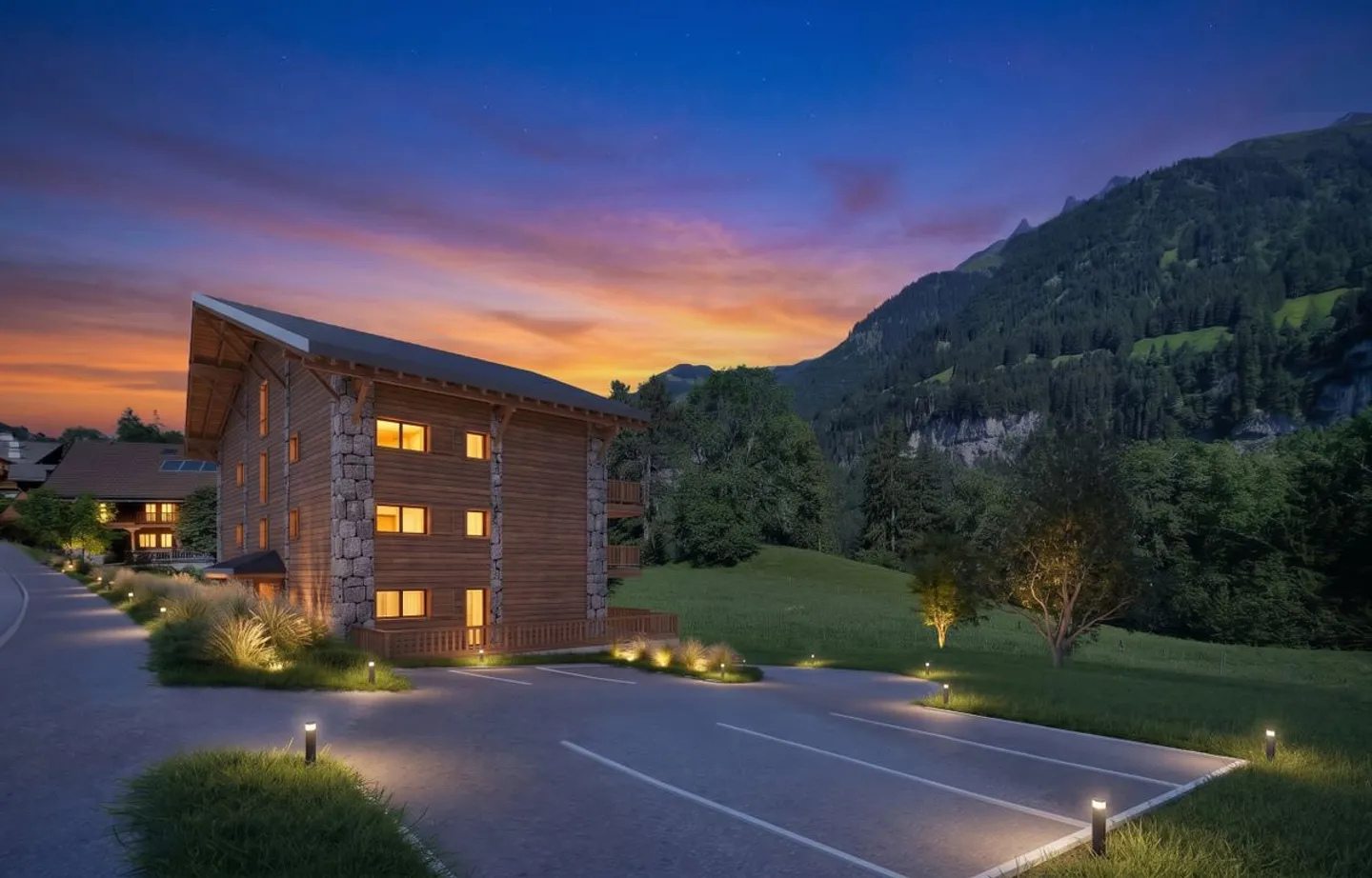 New 3.5-room apartment in Champéry - Main Residence - Sale on plans (lot 44) - Photo 3 of 7