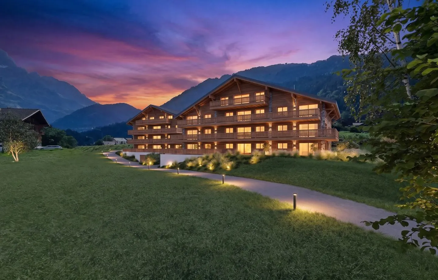 New 4.5-room apartment in Champéry - Main Residence - Sale on plans (lot 22) - Photo 3 of 7