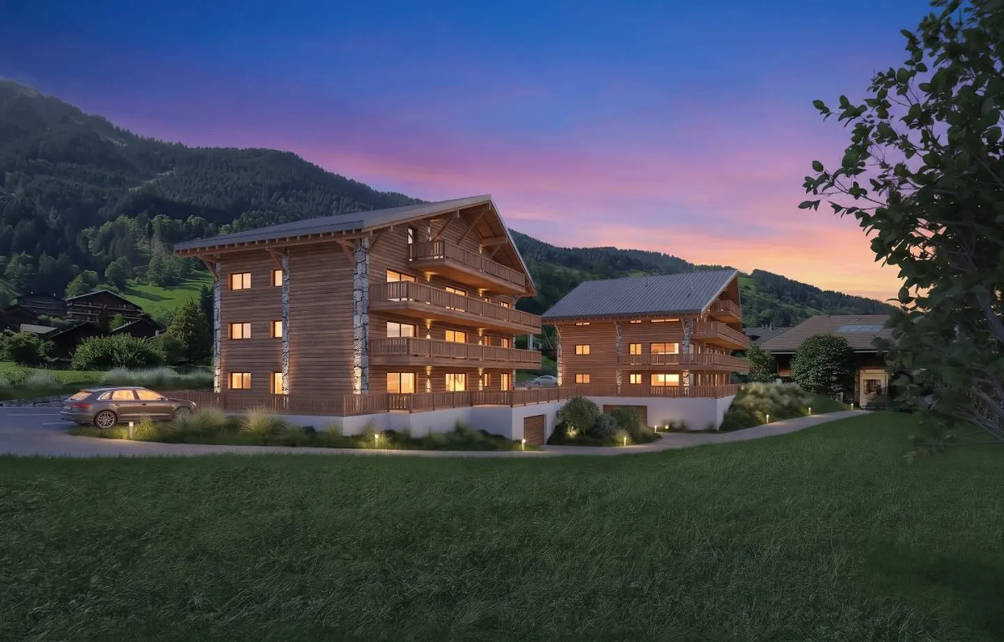 New 3.5-room apartment in Champéry - Main Residence - Sale on plans (lot 41) - Photo 3 of 7