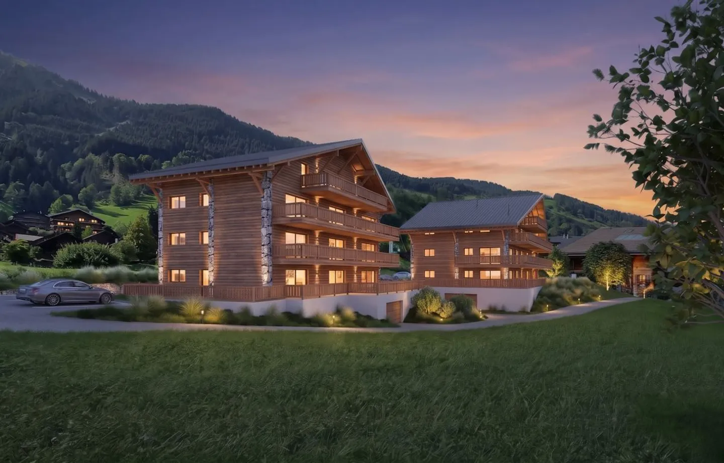 New 3.5-room apartment in Champéry - Main Residence - Sale on plans (lot 44) - Photo 4 of 7