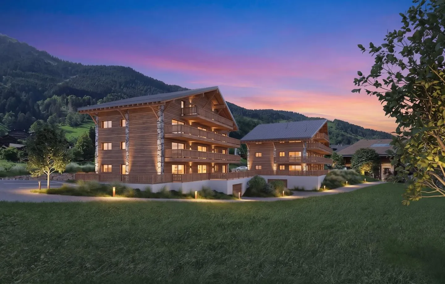 New 3.5-room apartment in Champéry - Main Residence - Sale on plans (lot 43) - Photo 3 of 7