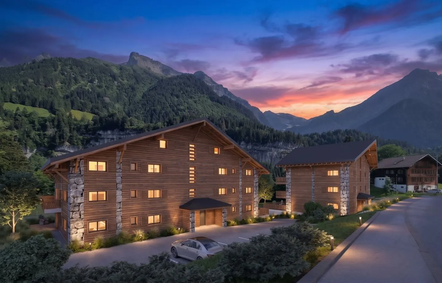 New 4.5-room apartment in Champéry - Main Residence - Sale on plans (lot 22) - Photo 4 of 7