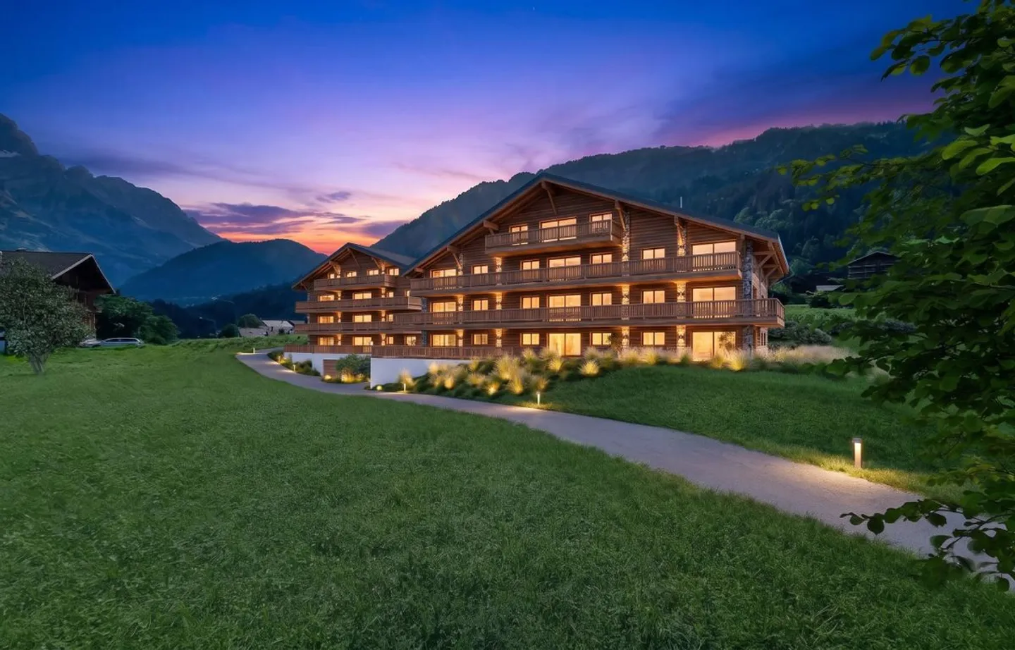 New 3.5-room apartment in Champéry - Main Residence - Sale on plans (lot 17) - Photo 3 of 7