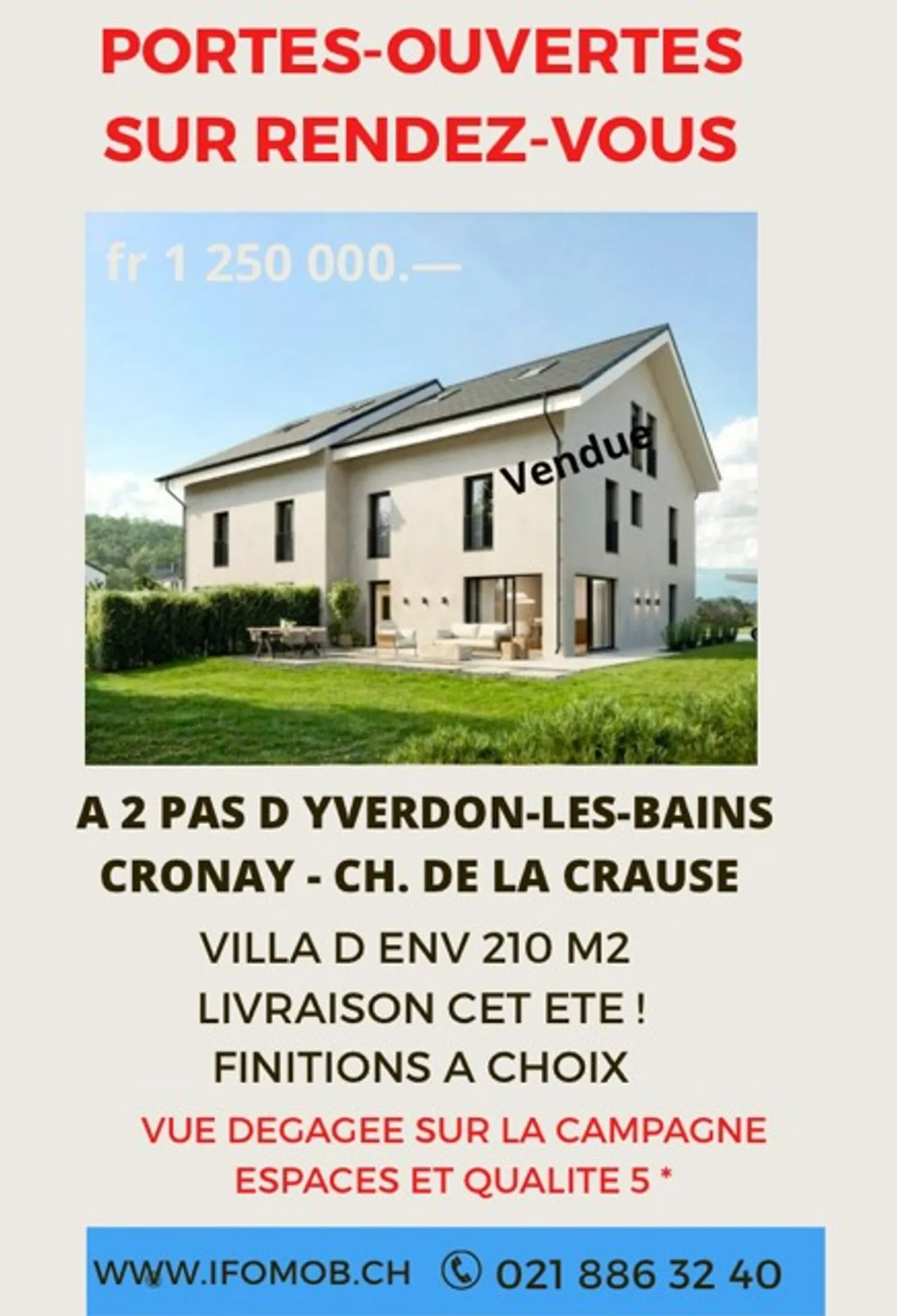 Nur 5 km von Yverdon-les-Bains - Im charmanten Dorf Cronay - Foto 2 von 11