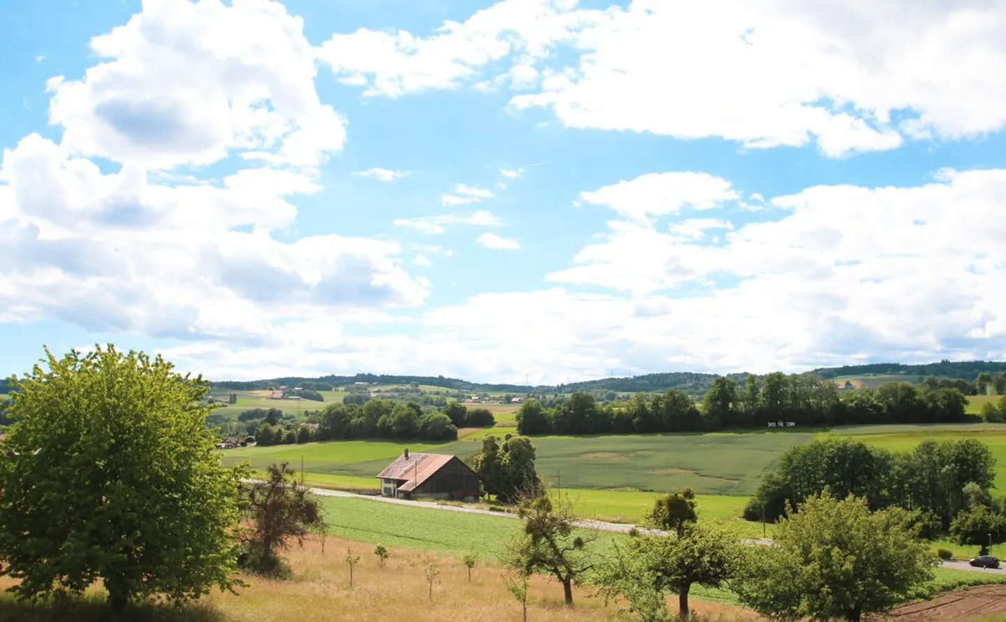 Sehr schöne 3,5 Zimmer mit großem Balkon und herrlichem Blick auf das Land - Foto 4 von 12
