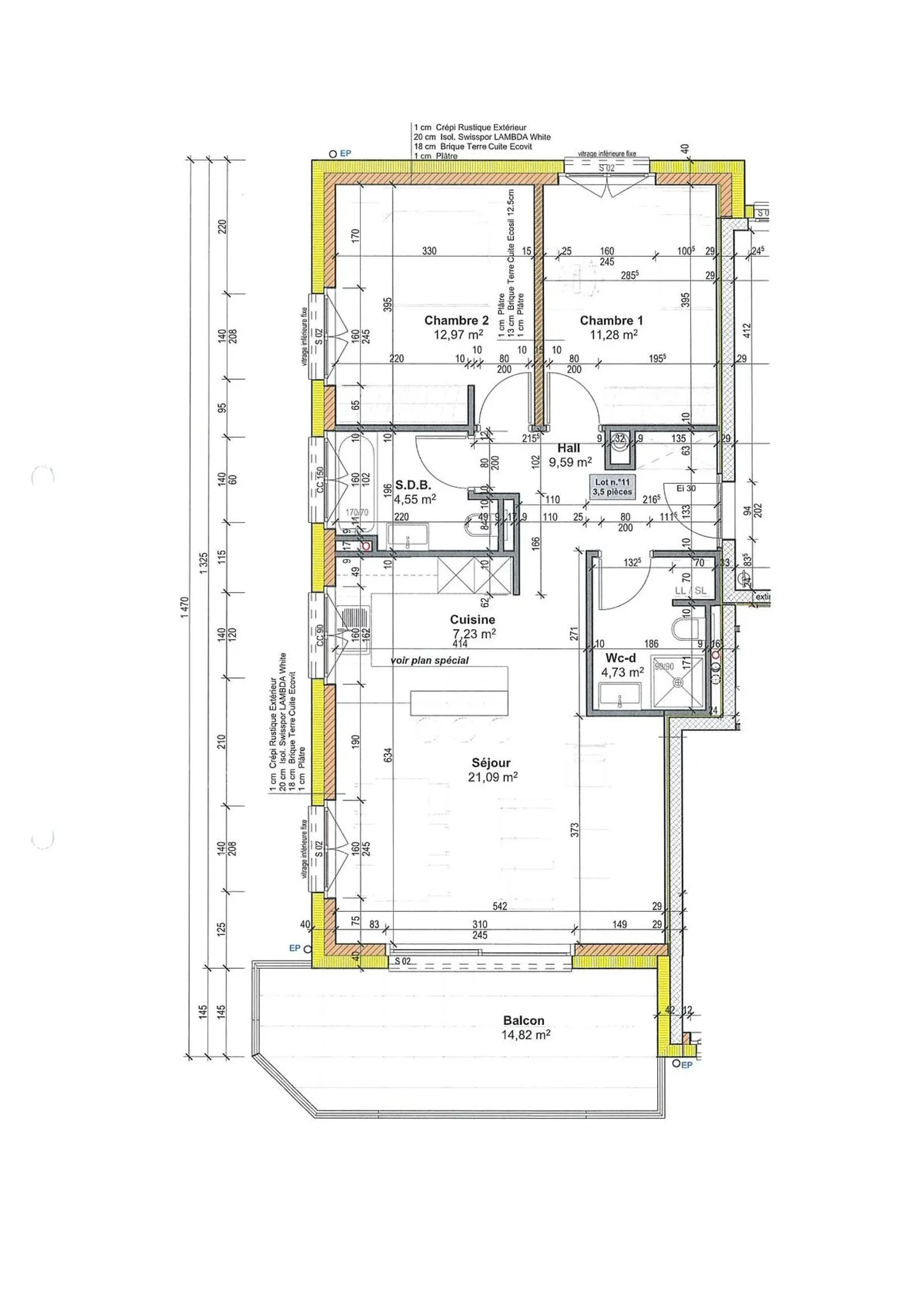 Appartement moderne avec grand balcon - Photo 8 sur 8
