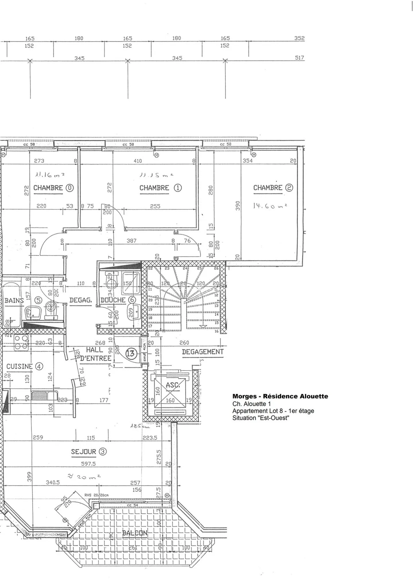 Appartamento 4.5 locali, situato al 1° piano con balcone - Foto 11 di 11