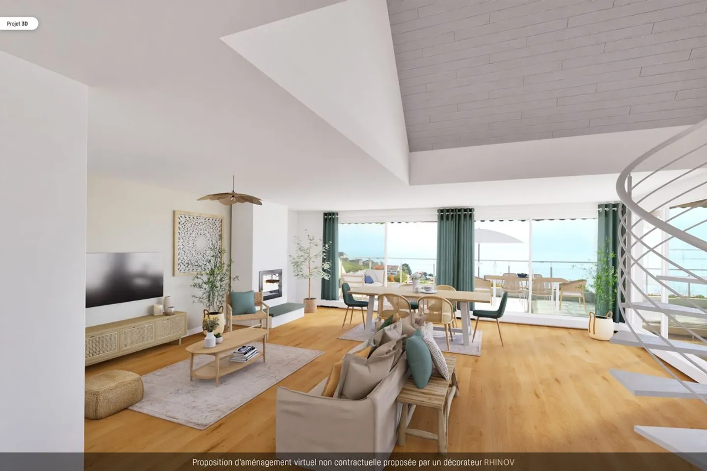 Appartement Éblouissant avec Vue sur le Lac - Photo 1 sur 13