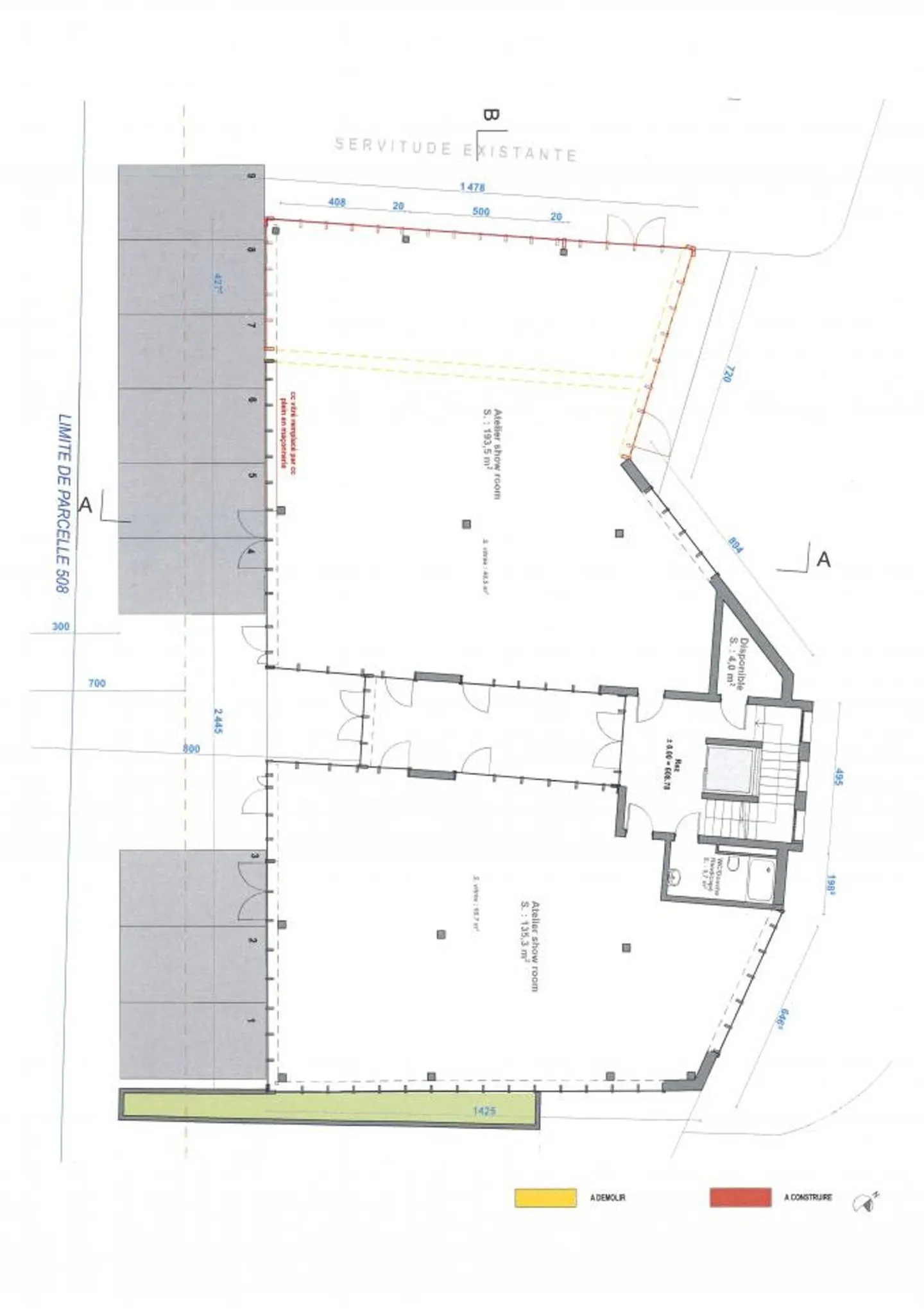 Werkstatt - Lager im Erdgeschoss im Industriegebiet Echallens - Foto 2 von 3