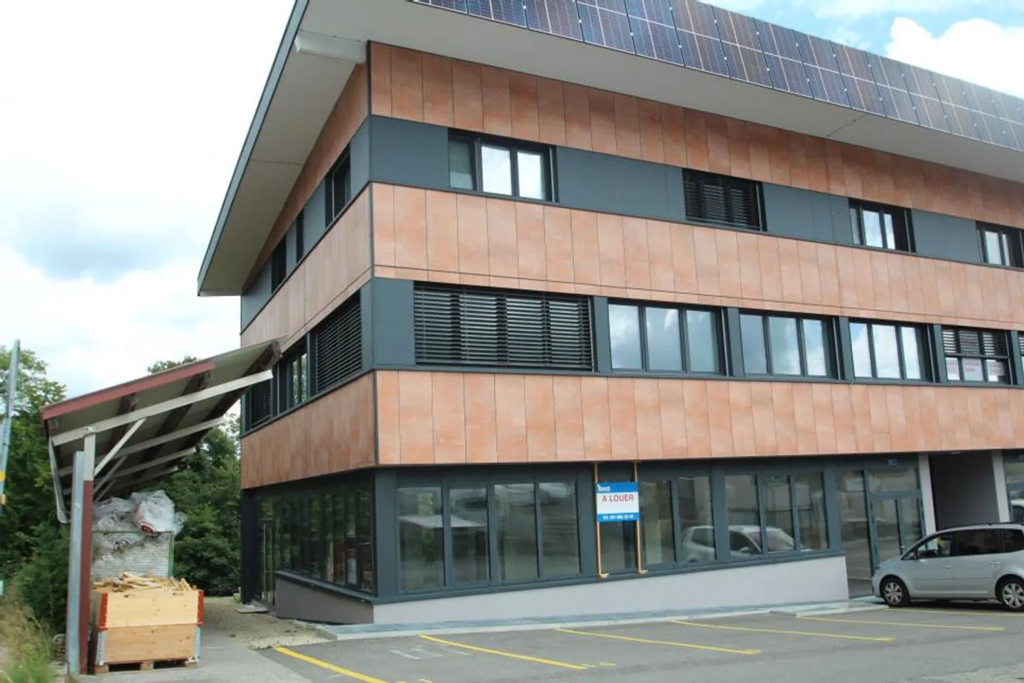 Werkstatt - Lager im Erdgeschoss im Industriegebiet Echallens - Foto 3 von 3